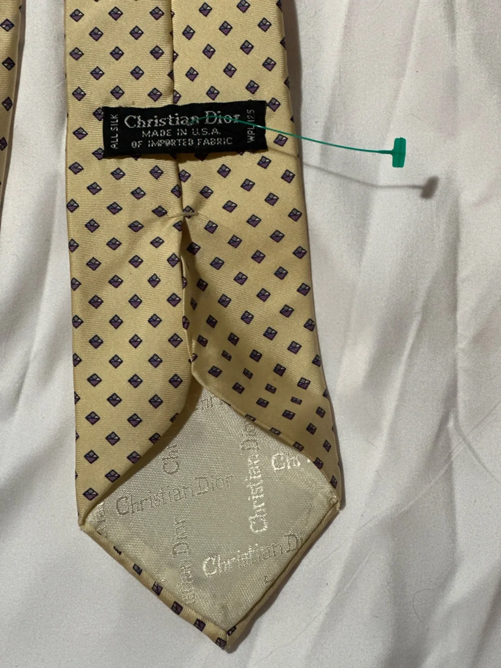 Dior silk tie